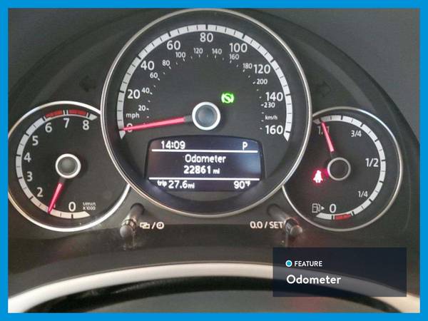2013 VW Volkswagen Beetle Turbo Convertible 2D Convertible Black for sale in Arlington, District Of Columbia – photo 21
