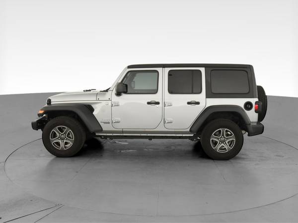 2019 Jeep Wrangler Unlimited Sport S Sport Utility 4D suv Silver - -... for sale in Arlington, District Of Columbia – photo 5