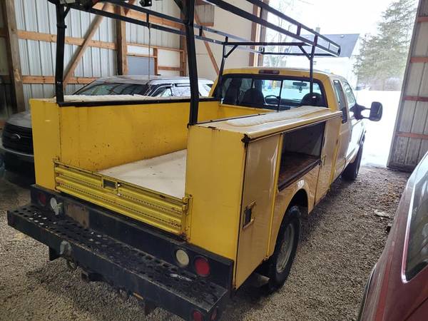 2002 FORD F250SD 4x4 7 3L DIESEL EXT CAB WITH PLOW MOUNT/UTILITY BED for sale in Fox_Lake, WI – photo 6