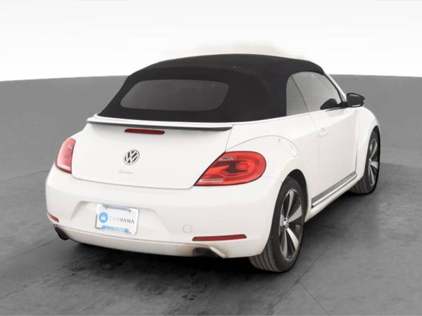 2013 VW Volkswagen Beetle Turbo Convertible 2D Convertible White - -... for sale in Atlanta, CA – photo 10