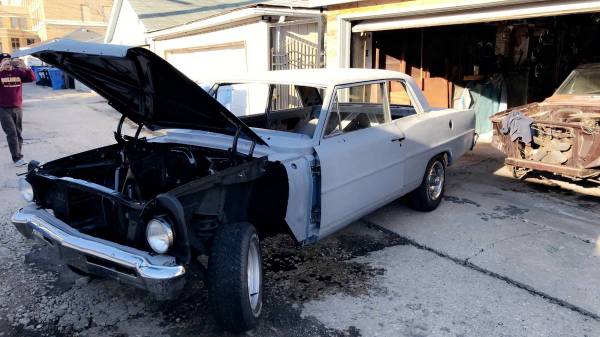 1967 CHEVROLET NOVA CHEVY II Rolling chassis 2DR POST RESTORED for sale in Palatine, IL – photo 4