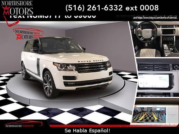 2017 Land Rover Range Rover SVAutobiography Dynamic - SUV - cars &... for sale in Syosset, NY