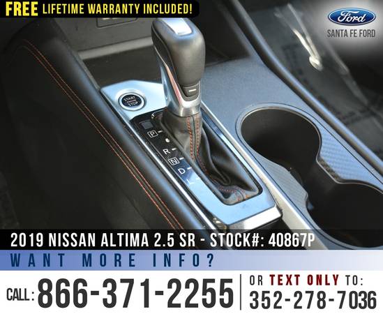 2019 Nissan Altima 2 5 SR Touchscreen - SIRIUS - Cruise for sale in Alachua, FL – photo 17