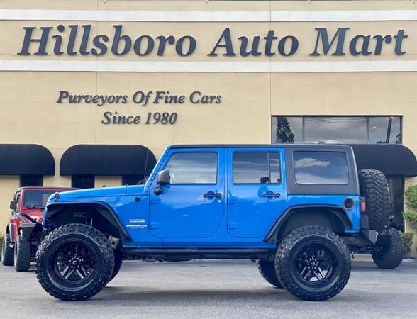 2012 Jeep Wrangler Unlimited Sport*Lifted*37" tires*Clean Carfax* -... for sale in TAMPA, FL – photo 4