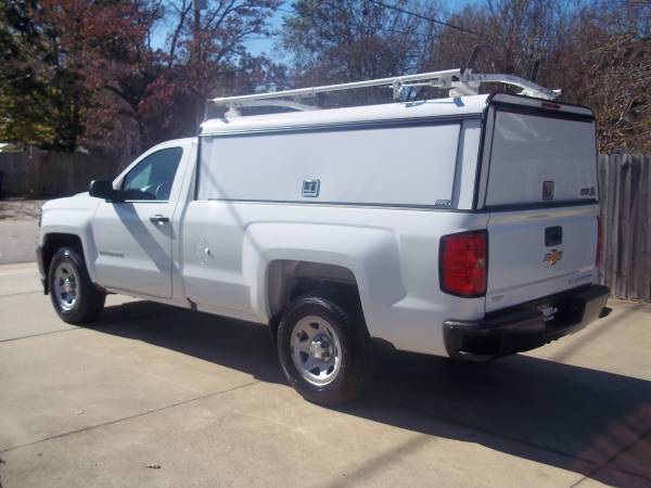 --- 2016 CHEVROLET SILVERADO --- Commercial Cap / Ladder Rack / 79k... for sale in Raleigh, NC – photo 4