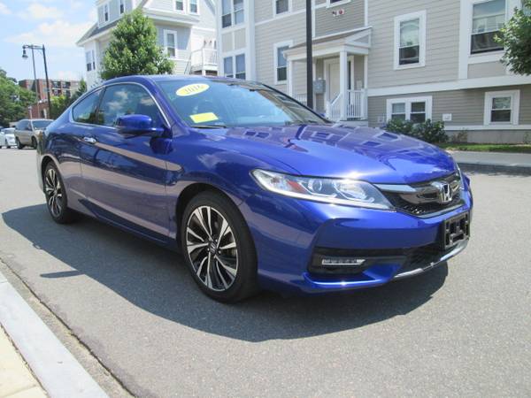 2016 HONDA ACCORD EXL COUPE 28000 MILES 1 OWNER BLUE ON BLACK LEATHER for sale in Brighton, MA – photo 8