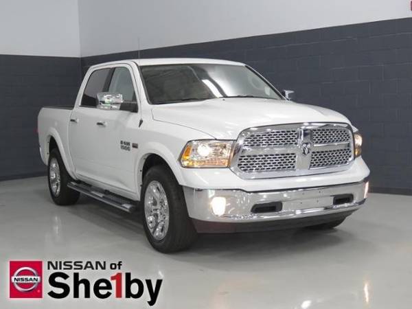 2018 Ram 1500 truck Laramie - Bright White Clearcoat for sale in Shelby, NC