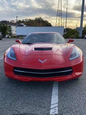 2018 Torch Red Corvette Stingray 2LT for sale in Edison, NJ – photo 2