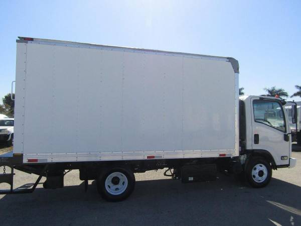 2012 Isuzu NPR-HD 14ft Dry Box Truck Lift Gate Delivery Truck 93K for sale in Opa-Locka, FL – photo 7