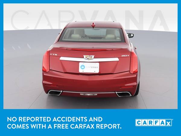 2016 Caddy Cadillac CTS 2 0 Luxury Collection Sedan 4D sedan Red for sale in Washington, District Of Columbia – photo 7