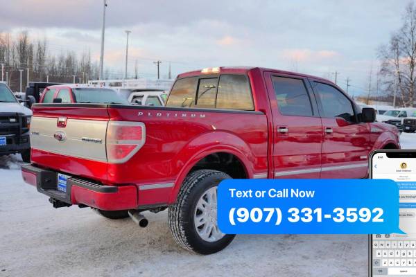 2013 Ford F-150 F150 F 150 Platinum 4x4 4dr SuperCrew Styleside 5 5 for sale in Anchorage, AK – photo 4