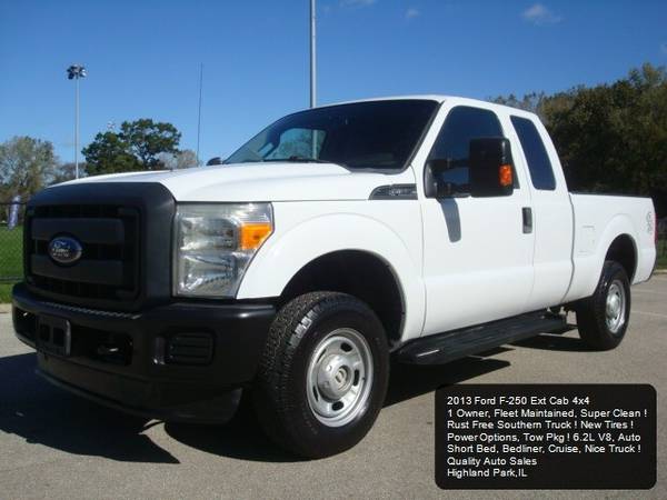 2013 Ford F250 4x4 Ext Cab F-250 F350 4WD Rust Free V8 1 Owner Carfax for sale in Highland Park, WI – photo 13