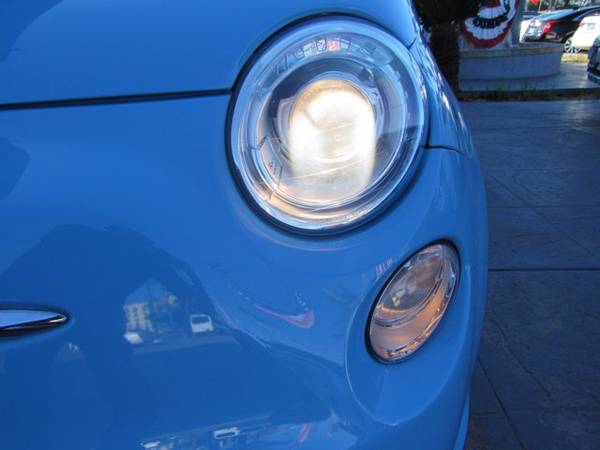 2017 FIAT 500e hatchback Celeste Blu (Retro Light Blue) - cars & for sale in San Diego, CA – photo 17
