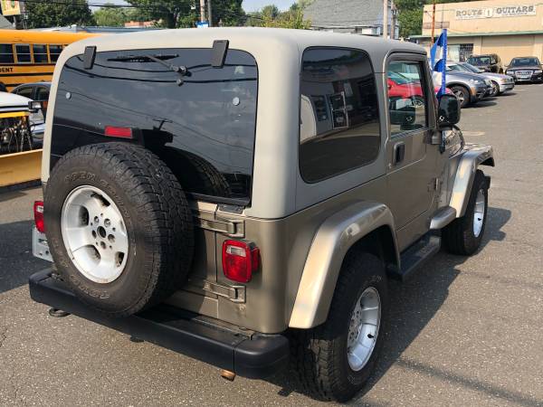 🚗 2003 Jeep Wrangler Sahara 4WD 2dr SUV for sale in Milford, CT – photo 7