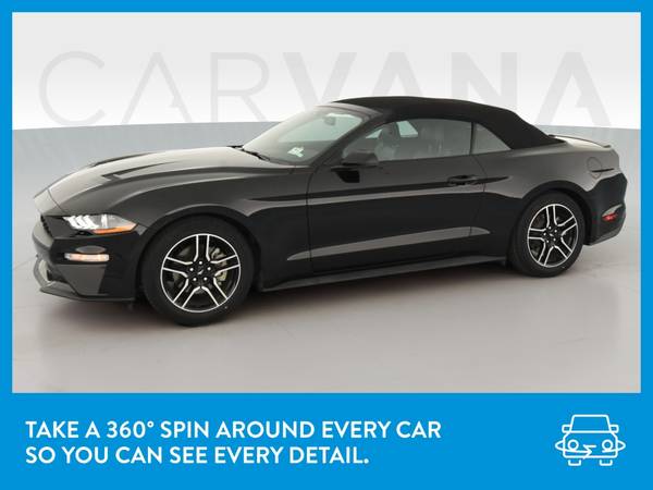 2020 Ford Mustang EcoBoost Convertible 2D Convertible Black for sale in Other, UT – photo 3
