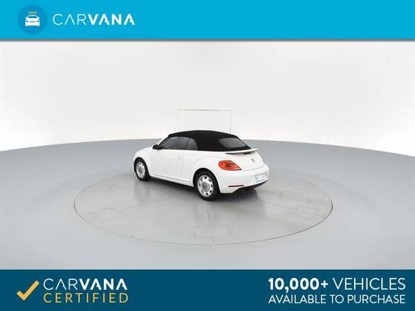 2015 VW Volkswagen Beetle 1.8T Convertible 2D Convertible WHITE - for sale in Columbia, SC – photo 8