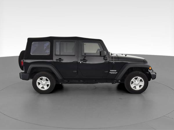 2017 Jeep Wrangler Unlimited Sport SUV 4D suv Black - FINANCE ONLINE... for sale in Worcester, MA – photo 13