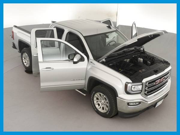 2016 GMC Sierra 1500 Double Cab SLE Pickup 4D 6 1/2 ft pickup Silver for sale in Revere, MA – photo 21