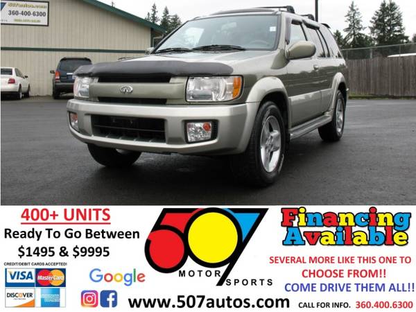 2002 Infiniti QX4 4dr SUV Luxury 4WD - cars & trucks - by dealer -... for sale in Roy, WA – photo 2