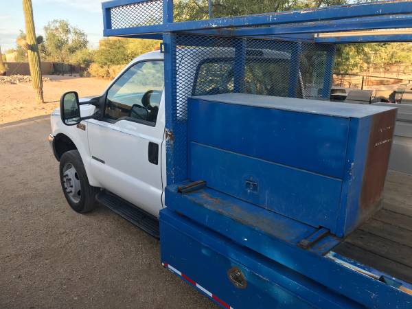 2000 Ford F-450 dually diesel 7.3 flat bed - cars & trucks - by... for sale in Phoenix, AZ – photo 6