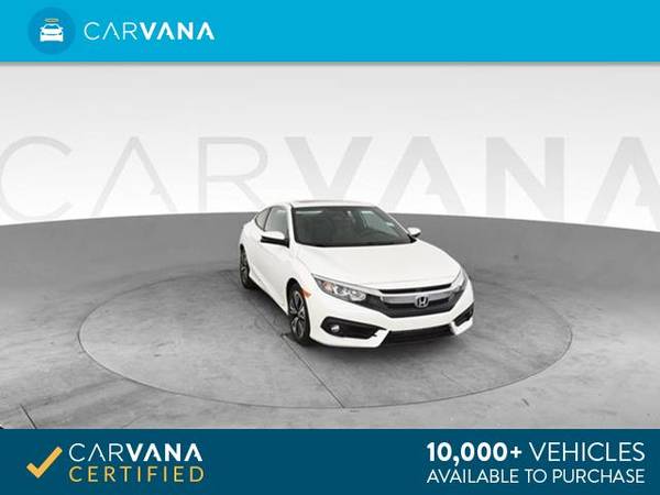 2017 Honda Civic EX-L Coupe 2D coupe WHITE - FINANCE ONLINE for sale in Las Vegas, NV
