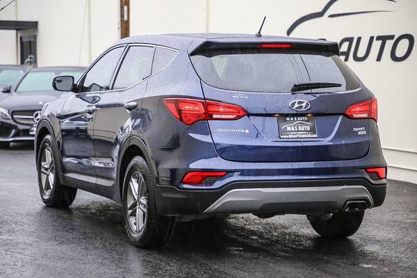 2018 Hyundai Santa Fe Sport 2 4L suv Nightfall Blue for sale in Sacramento , CA – photo 4