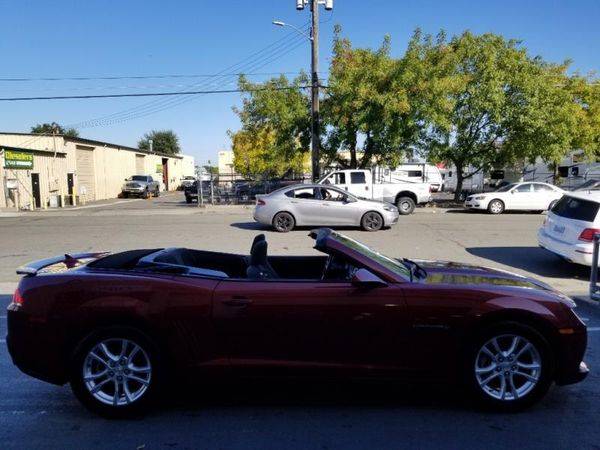 2014 Chevrolet Chevy Camaro LT 2dr Convertible w/1LT ALL CREDIT... for sale in Sacramento , CA – photo 8
