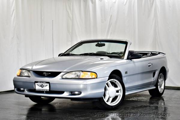 1994 *Ford* *Mustang* *2dr Convertible GT* Silver - cars & trucks -... for sale in Addison, IL – photo 5