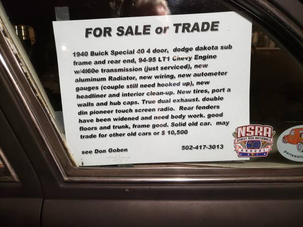 1940 Buick Special for sale in New Castle, KY – photo 23