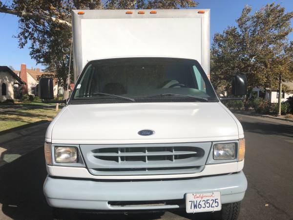 1998 Ford E450 Super Duty Power Stroke Turbo Diesel 7.3 Box Van 16ft for sale in Woodland, CA – photo 3