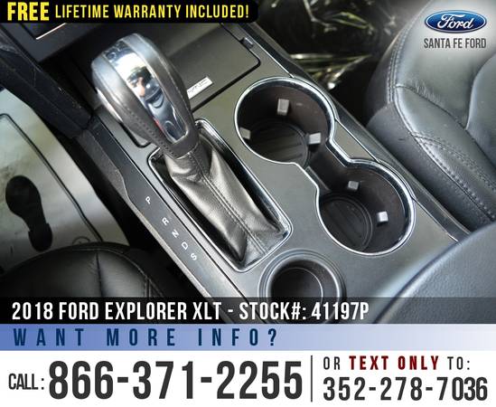 2018 Ford Explorer XLT Leather Seats - Bluetooth for sale in Alachua, FL – photo 15