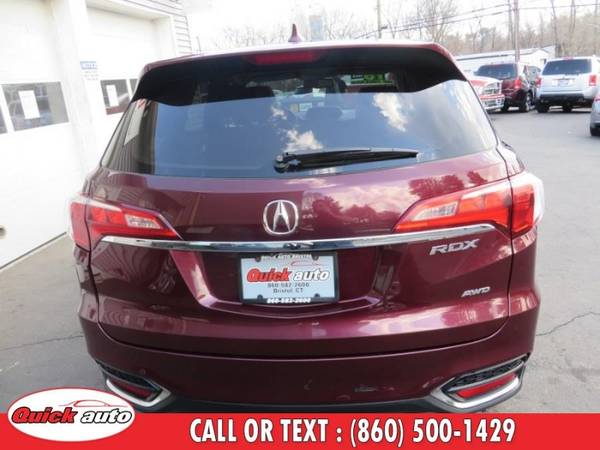 2016 Acura RDX AWD 4dr Tech Pkg with - - by dealer for sale in Bristol, CT – photo 5