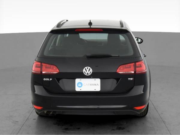 2017 VW Volkswagen Golf SportWagen TSI S Wagon 4D wagon Black - -... for sale in Atlanta, GA – photo 9