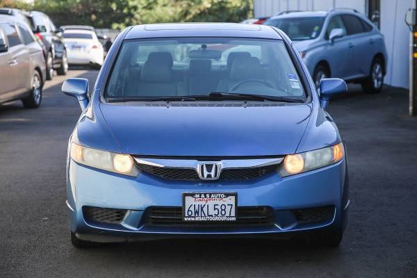 2009 Honda Civic Sdn EX-L sedan Blue - - by dealer for sale in Sacramento , CA – photo 2