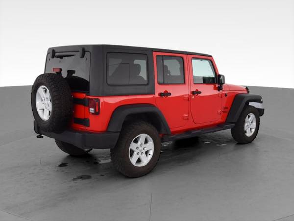 2017 Jeep Wrangler Unlimited Sport SUV 4D suv Red - FINANCE ONLINE -... for sale in Mesa, AZ – photo 11