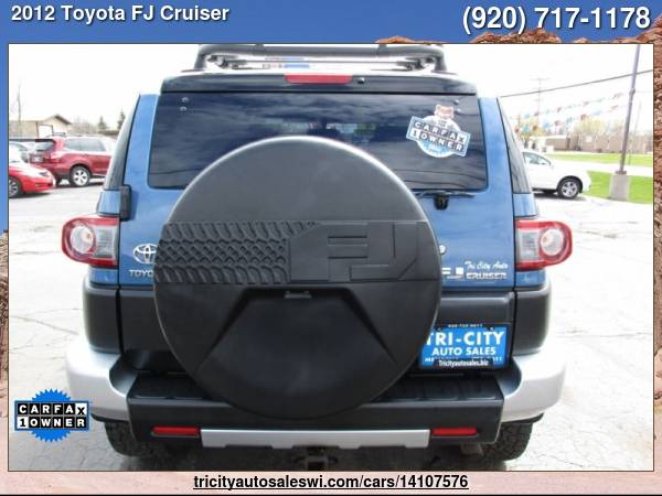 2012 TOYOTA FJ CRUISER BASE 4X4 4DR SUV 6M Family owned since 1971 for sale in MENASHA, WI – photo 4