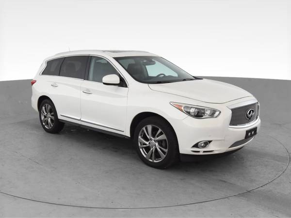 2013 INFINITI JX JX35 Sport Utility 4D suv White - FINANCE ONLINE -... for sale in Sausalito, CA – photo 15