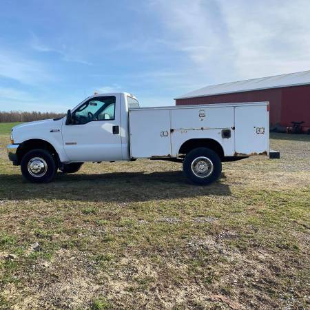 2003 Ford F350 Powerstroke Diesel Dually 4x4 - - by for sale in Dundee, NY