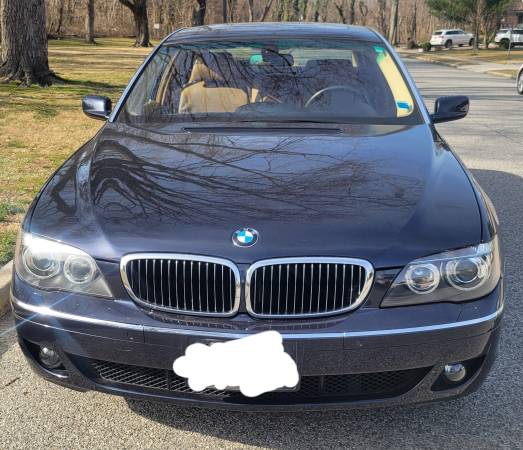 2007 bmw 750li 1 Owner Only 70k midnight blue like new every option! for sale in New Hyde Park, NY – photo 14