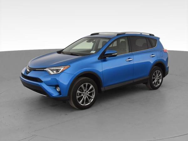 2018 Toyota RAV4 Limited Sport Utility 4D suv Blue - FINANCE ONLINE... for sale in Colorado Springs, CO – photo 3