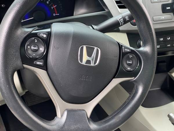 2012 Honda Civic LX Coupe 2D coupe White - FINANCE ONLINE - cars &... for sale in Palmdale, CA – photo 22