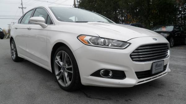 2014 FORD FUSION TITANIUM AWD - cars & trucks - by dealer - vehicle... for sale in St. Albans, VT – photo 2