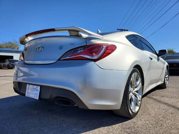 2013 Hyundai Genesis Coupe 3.8 Track Coupe 2D coupe SILVER - cars &... for sale in El Paso, TX – photo 5
