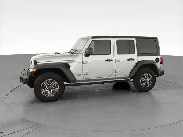 2019 Jeep Wrangler Unlimited Sport S Sport Utility 4D suv Silver - -... for sale in Chico, CA – photo 4