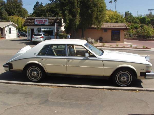 1984 Cadillac Seville Classic- Rolls Royce Grill/Wheel wells for sale in Fallbrook, CA