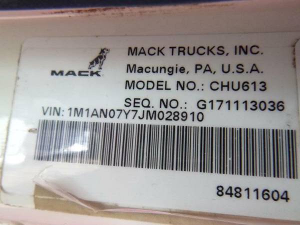 2018 Mack Pinnacle T/A Truck Tractor - cars & trucks - by dealer -... for sale in Sacramento , CA – photo 22