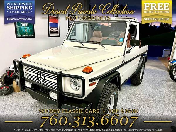 1981 Mercedes-Benz G Wagon 280GE Convertible 2 8L 4 Speed Manual wit for sale in Palm Desert, AL – photo 3