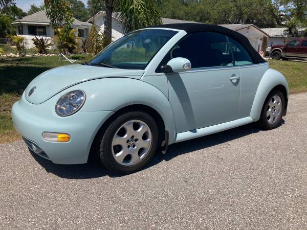 2003 Volkswagen Beetle convertible 85k miles - - by for sale in Venice, FL – photo 2