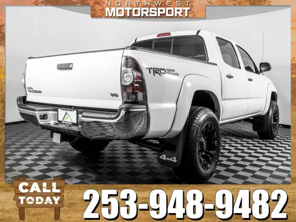 *750+ PICKUP TRUCKS* Lifted 2013 *Toyota Tacoma* TRD Offroad 4x4 for sale in PUYALLUP, WA – photo 4