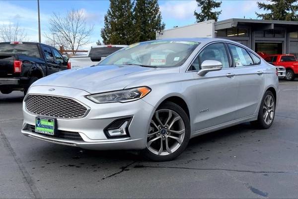 2019 Ford Fusion Hybrid Certified Electric Titanium Sedan - cars & for sale in Tacoma, WA – photo 13